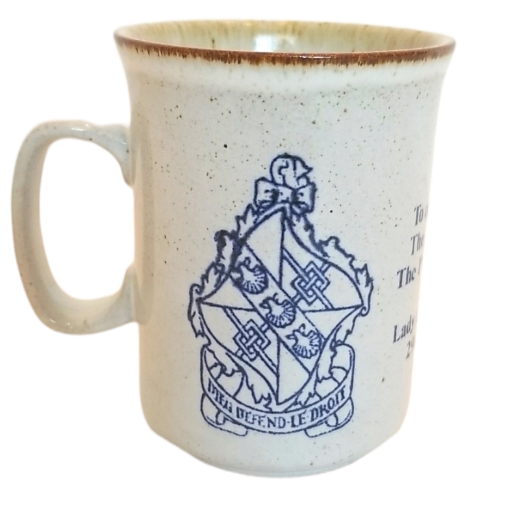 Vintage Prince of Whales & Lady Diana Marriage Mug Pottery
